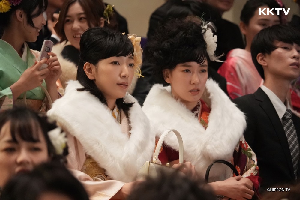 KKTV 跟播日劇《重啟人生》安藤櫻與水川麻美的成人式造型